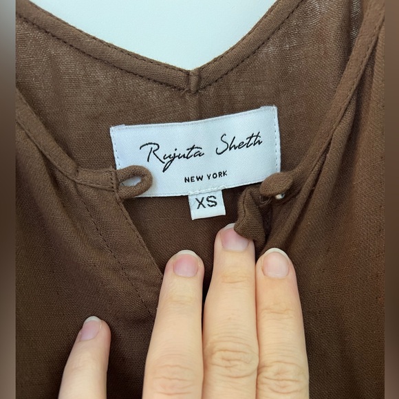 Rujuta Sheth Brown Jumpsuit - Picture 3 of 6